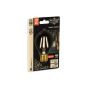 Ampoule DEL à filament, type A, blanc doux, fumée, 4,5 W