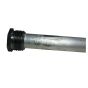 Zinc and aluminum anode
