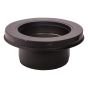Adaptateur pour tuyau de poêle 2100, noir mat, 8"