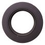 Adaptateur pour tuyau de poêle 2100, noir mat, 8"