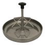 Piglet slat feeder