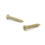 Vis à béton avec enduit Gold Seal, tête plate, 3/16" x 1 3/4", 10/pqt