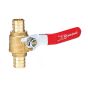 Pex ball valve no lead 3/4" pex