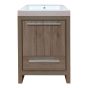Meuble-lavabo, Evolution, 2portes/1 tiroir, chêne nordique, 24" x 35 3/4"