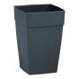 Self-Watering Harmony Tall Planter - 12" x 18" x 12" - Slate