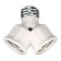 Adapter two sockets