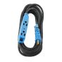 Rallonge Polar WinterFlex, 5 m, 15 A @ 16 jauges, noir