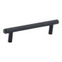 Roosevelt Contemporary Steel Pull  - Urban - Matte Black - 1/Pkg - 128 mm