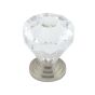 Montreuil Eclectic Acrylic and Metal Knob