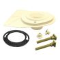 No leak membrane with toilet seal