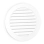 Event de pignon rond, 18", blanc