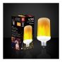 LED Lightbulb - Flame Effect - Warm White - 2 W