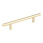 Roosevelt Contemporary Steel Pull - Urban - Satin Brass - 1/Pkg - 128 mm