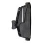 Isolateur de clôture électrique pour ruban poteau de bois, 15/pqt, noir