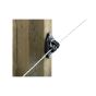 Isolateur pour poteau de bois, 20/pqt, noir