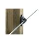 Isolateur pour poteau de bois, 20/pqt, noir