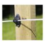 Isolateur pour poteau de bois, 20/pqt, noir