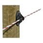 Isolateur pour poteau de bois, 50/pqt, noir