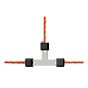 Litzclip electrical rope T-connector
