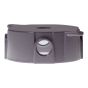 Metal Electric Round Outlet Box - 5 Holes of 1/2" - Grey