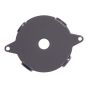 Metal Electric Round Outlet Box - 5 Holes of 1/2" - Grey