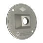 Round Exterior Cover Gray