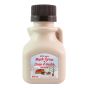 Plastic maple syrup jug, square shaped