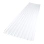 Tuftex Classic octagonal wave panel - Clear - 26" X 12'