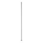 Barreau rond universel,  5/8" x 40 1/2", argent