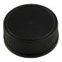 Cap - Black - 18 mm