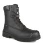 Bottes de travail véganes 8", Prospect, microfibre & CHEMTECH, certifiée CSA 1 ESR, noir, grandeur 11