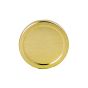 Tw Lids For Hexagonal And Round Jars - Gold - 53 mm