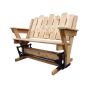 Set of hardware to build a sliding bench