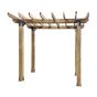 Ensemble d'équerres et de quincaillerie pour pergola