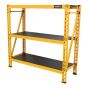 Étagère industrielle à 3 tablettes, 4'