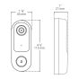 Sonnette de porte BAZZ Smart Home Wi-Fi avec caméra 720HD