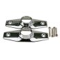 Shower rod flange - long