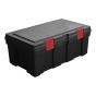 Strong box with latches