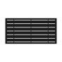 Decorative Panel - 2' x 4'- Black