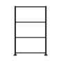Framing structure for decorative panels