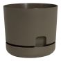Self-Watering Oasis Planter - Cappuccino - 12"