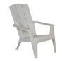 Chaise Adirondack Contour, gris