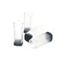 Flexible Transparent Tips - Black - 13" - 4/Pkg