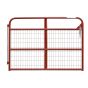 Barrière de ferme légère avec grillage True North, calibre 20, rouge, 6'