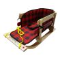 Traditional wooden sleigh