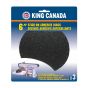 Stick-On Adhsevie Disc for Sanding - 6" - 3/Pkg - Grit 60