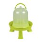 Poultry Plastic Watering Trough with Feet - Green - 10 l (2.64 gal)