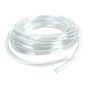 Transparent vinyl 1" x 1-1/4" x 10' flexible pipe
