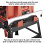 Electric Table Saw with Stand - King Canada - 10" - 15 A