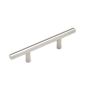 Roosevelt Contemporary Steel Pull - Urban - Brushed Nickel - 6/Pkg - 76 mm